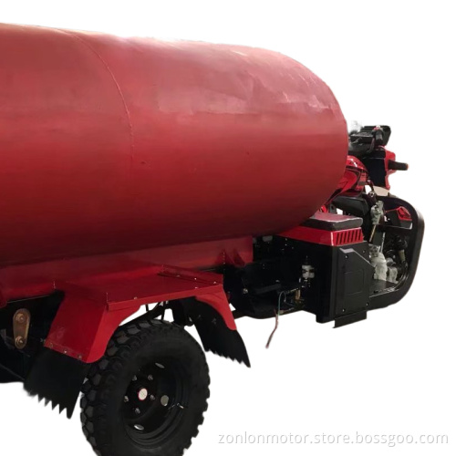 motor tricycle water tank truck